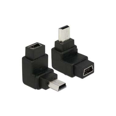 Delock USB 2.0 Adapter USB-MiniB Plug - USB-MiniB Socket