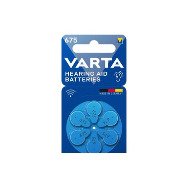 Varta Pile pour Appareils auditif 675 , 6 Pièce/s