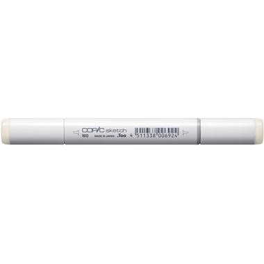 COPIC Marker Sketch 21075108 W-0 - Warm Grey No.0