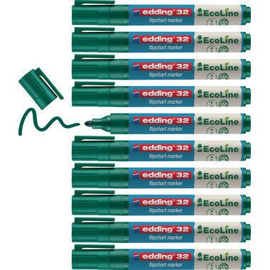 EDDING Flipchart Marker 31 1.5-3mm 31-4 grün