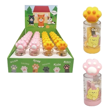 ROOST Taille-Crayon 3D MES-002 Chat, assorti