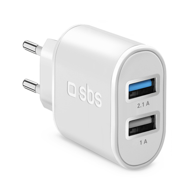 Wandladegerät mit zwei USB-Eingängen