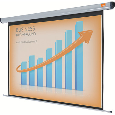 NOBO Elektrische Leinwand 200cm 1901971 für Beamer