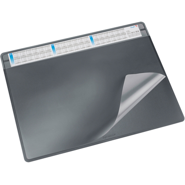 LÄUFER Sous-main 65x50cm 47656 Durella SOFT noir