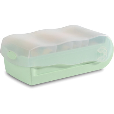 HAN Karteibox Croco A7 997-805 pastellgrün 12.1x8.5x24.6cm