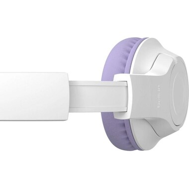 Belkin Wireless Over-Ear Headphones Soundform Inspire Violet; White