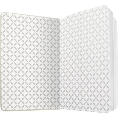 JOLIE Carnet HC aqua green JN103 ligné 174 p.,135x203x16mm