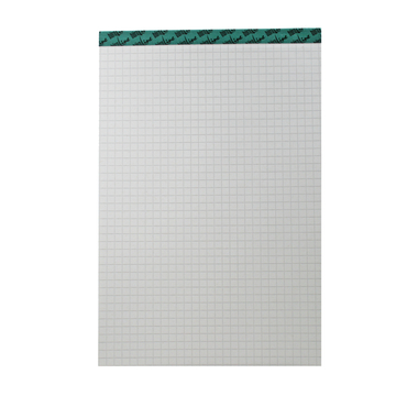 BÜROLINE Bloc bureau recycling A5 725274 quadrillé, 70g, 5mm 100 flls.