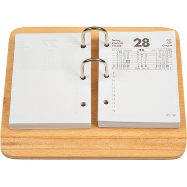 BIELLA Base per blocco calend. 88070200U bois light 19.5x15.5cm