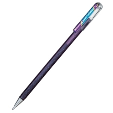 PENTEL Roller Hybrid Dual Metallic K110-DVX violet/metallic bleu 1.0mm
