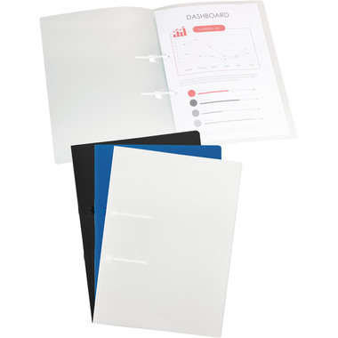 KOLMA Schnellhefter New Century A4 11.202.00 transparent, bis 80 Blatt
