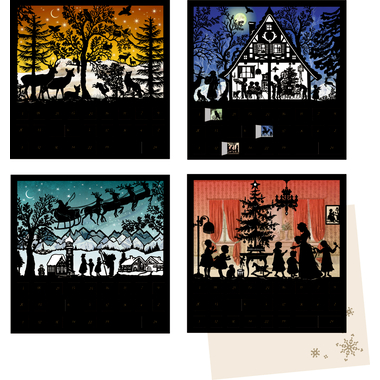 COPPENRATH Adventskalender 15x15cm 71811 Stille Nacht