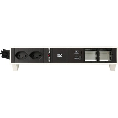 Bachmann multipresa da tavolo DESK 2, 2x T13, 1x USB A/C, 2x personalizzato