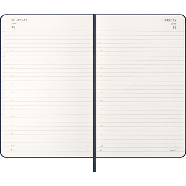 MOLESKINE Agenda Classic Large 2026 DHB2012DC3Y26 1G/1P zaffiro HC 13x21cm