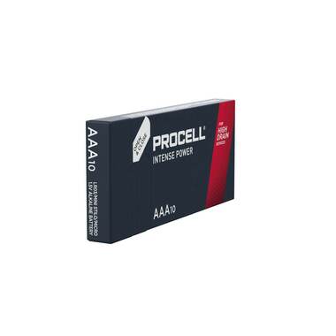 Duracell Battery Procell Intense AAA, 10 pieces