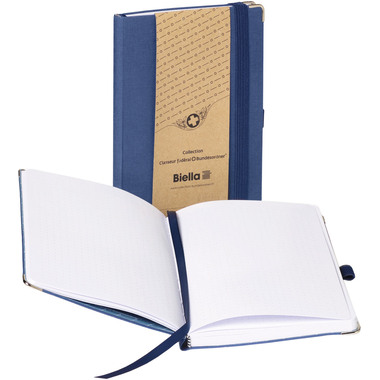 BIELLA Taccuino Sketch 195x125mm CB0000607U blu scuro 5mm, 192 p.