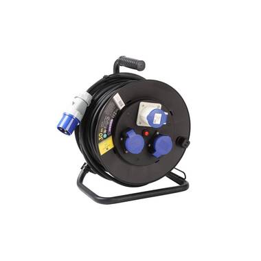 Schönenberger Cable Box Plastic CEE 5P 16A IP44 25m 2 x T25