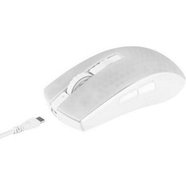 DELTACO Gaming-Maus GAM-145-W Bianco/Trasparente