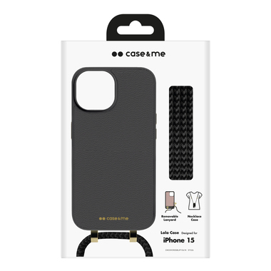 Cover iPhone 15 con tracolla rimovibile | case&me