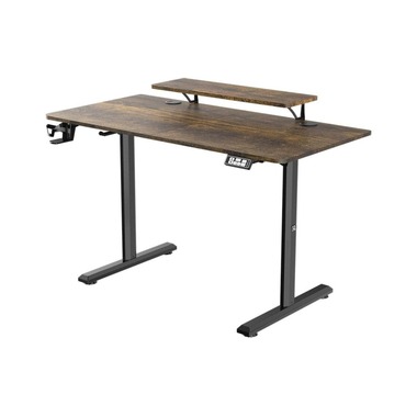 Ultradesk Gaming Tisch Highlander Braun