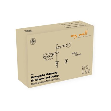 My Wall Notebook Stand HEG8L Economy-Line up to 10 kg – No information
