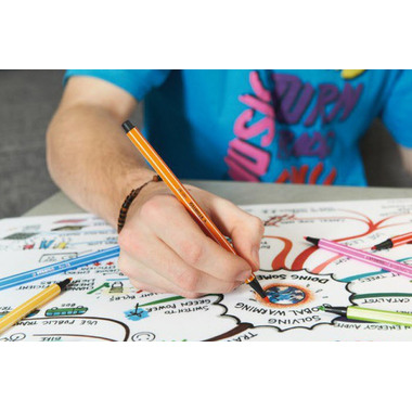 STABILO Fasermaler Pen 68 1mm 6820-1 20 Farben Big Pen