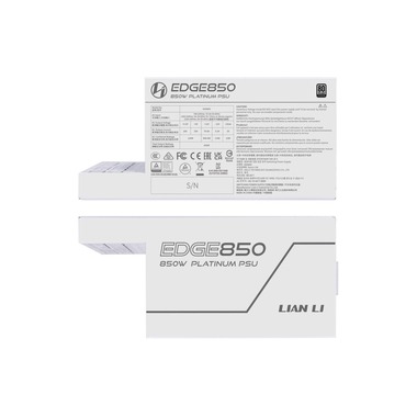 Lian Li Bloc d’alimentation EDGE EG0850 80 PLUS Platinum 850 W