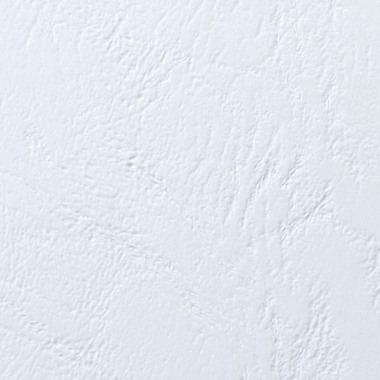 GBC LeatherGrain Umschlag A4 CN040070 weiss 25 Stück