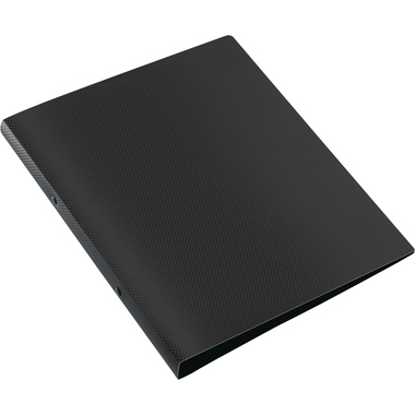 KOLMA Ringbuch matt A4 02.806.06 schwarz, 2.0 cm, 2-Ring