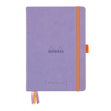 RHODIA Notizbuch Goalbook HC A5 118578C iris, dots 120 Blatt