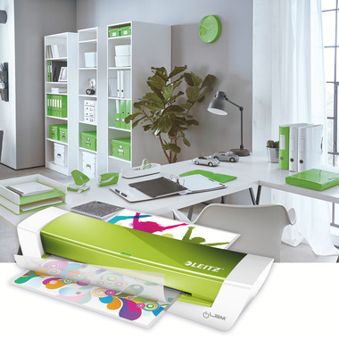 LEITZ Laminiergerät iLAM Home Office 7368-00-54 grün A4