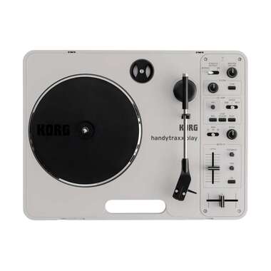 Korg Tourne-disque handytraxx play Argenté