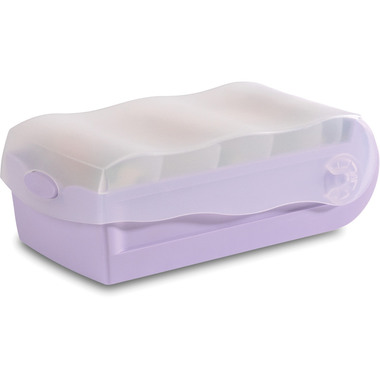 HAN Karteibox Croco A7 997-887 pastelllila 12.1x8.5x24.6cm