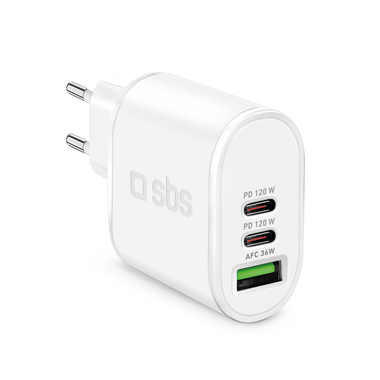 Chargeur USB-C GaN, également compatible iPhone | SBS
