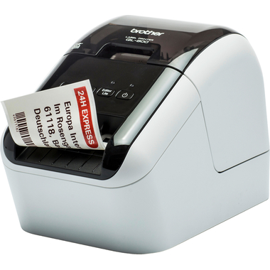 PTOUCH Labelprinter QL-800UA1 inkl. 2 Etikettenrollen