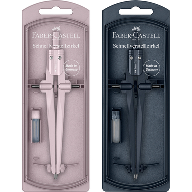FABER-CASTELL Zirkel Stream 2025 174545 deep blue, shiny rose