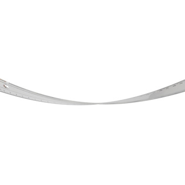 BÜROLINE Massstab 20cm 303401 unzerbrechlich transparent