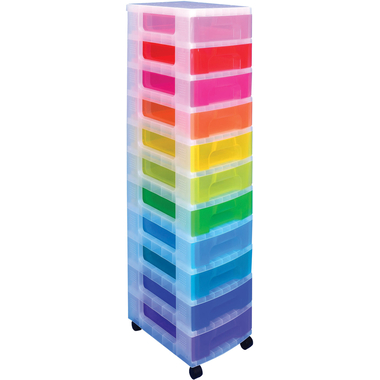 USEFULBOX Aufbewahrungsbox 42x30x121cm 68514200 11x7 l Schubladen