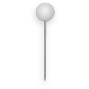 ALCO Map pin 8x16mm 810 bianco 20 pezzi