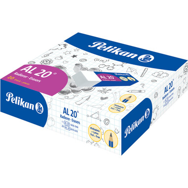 PELIKAN Radierer AL 20 65x22x12mm 619643