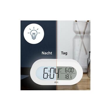 Sveglia digitale bianca