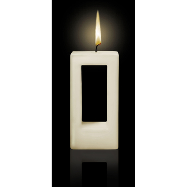 ALUSI Candele Quadra una 11cm AC0089 ca. 4h