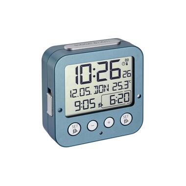 TFA Dostmann Funkwecker Bingo Türkis