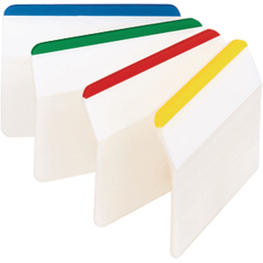 POST-IT Index Strong Filing 50.8x38mm 686A-1 4-couleurs ass./4x6 pcs. coudé