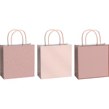 STEWO Sacchetto regalo Paro 2543996599 rosa 20x20cm