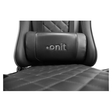 onit Gaming-Stuhl Deepblack Schwarz
