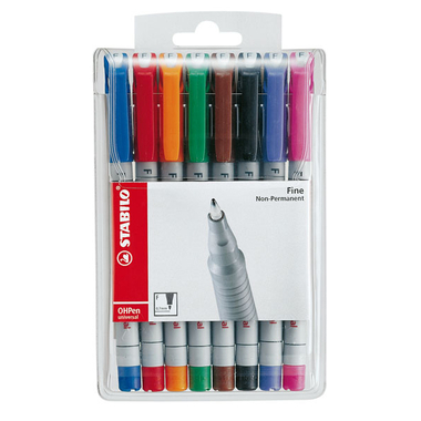 STABILO OHP Pen non-perm. F 852/8 8er Etui