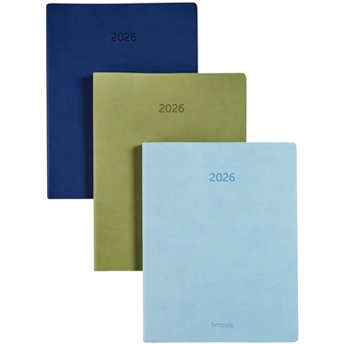 BREPOLS Agenda Timing Colora 2026 0.136.3600 1W/2S ass. 17.1x22cm