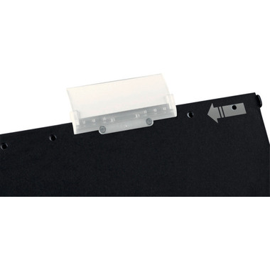 LEITZ Hängehefter Alpha Active A4 19243095 schwarz 34.8x26.6cm 5 Stück