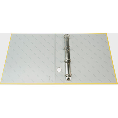 BIELLA Zeigebuch Dinor-Quatro 4cm 12644420U gelb, 4-Ring A4